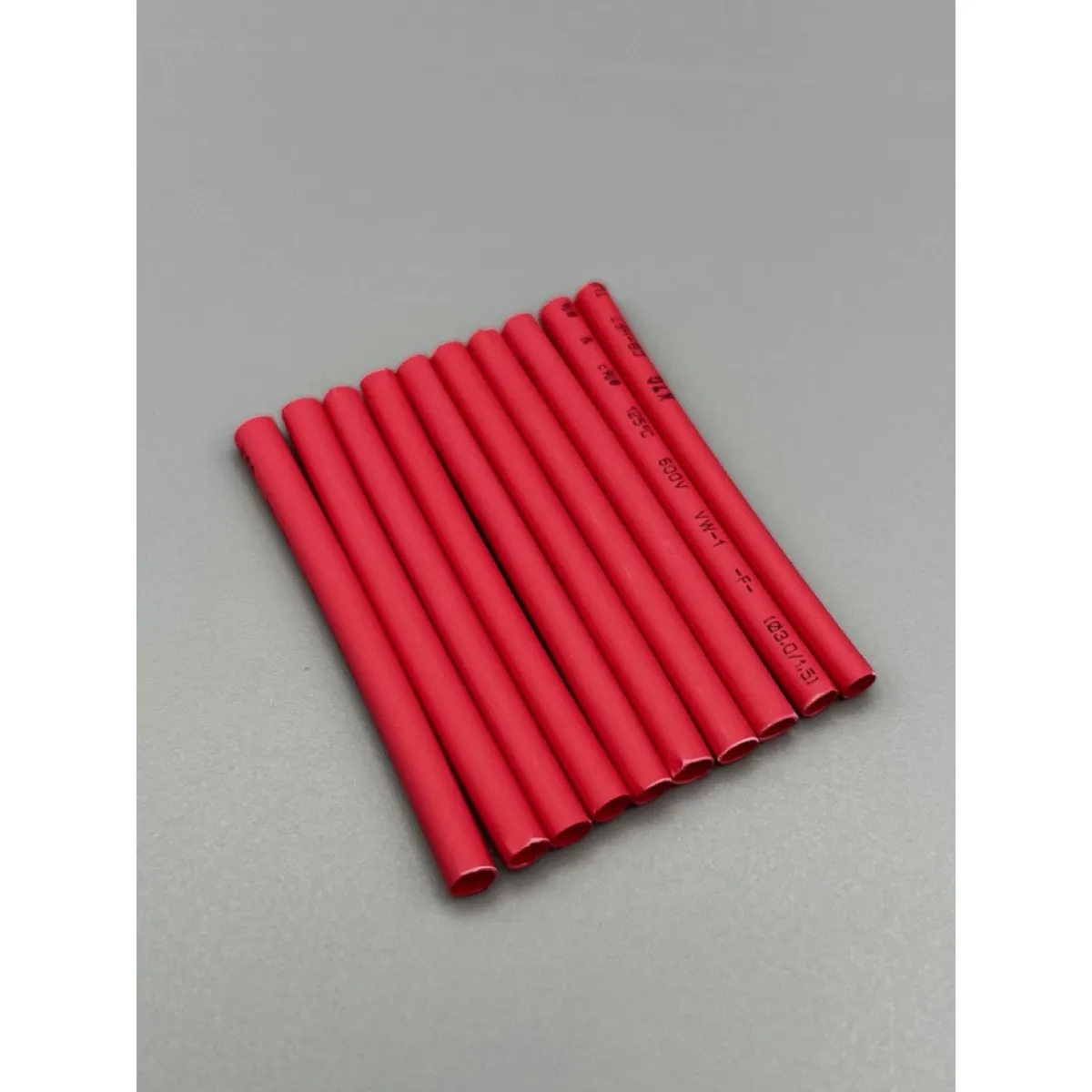 GENERICO - TUBOS TERMO RETRACTIL PACK X10UNID 5CM PARA CABLE DE 4MM