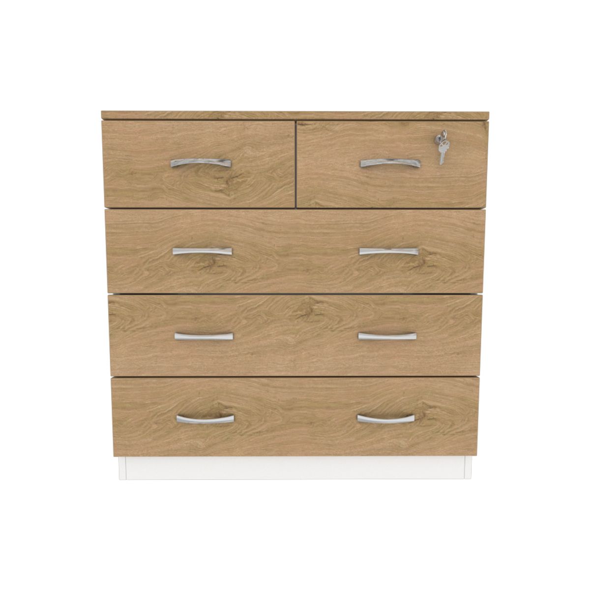 MUEBLES MACRUMO - Cómoda 100cm - 5 Cajones TRIBECA