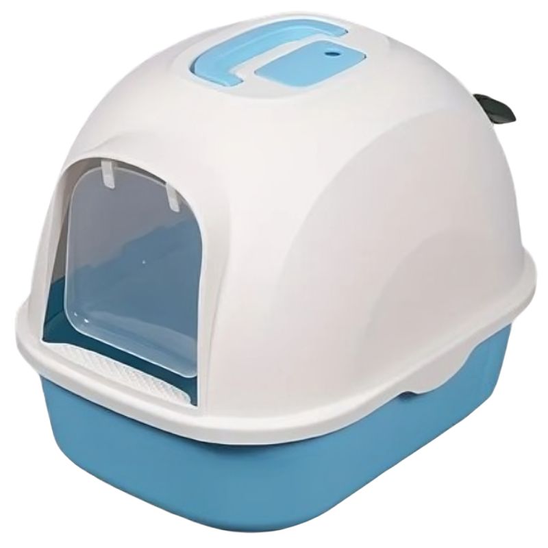 GENERICO - ARENERO CERRADO CON PALA SERNIDORA - GATOS CONEJOS MASCOTAS