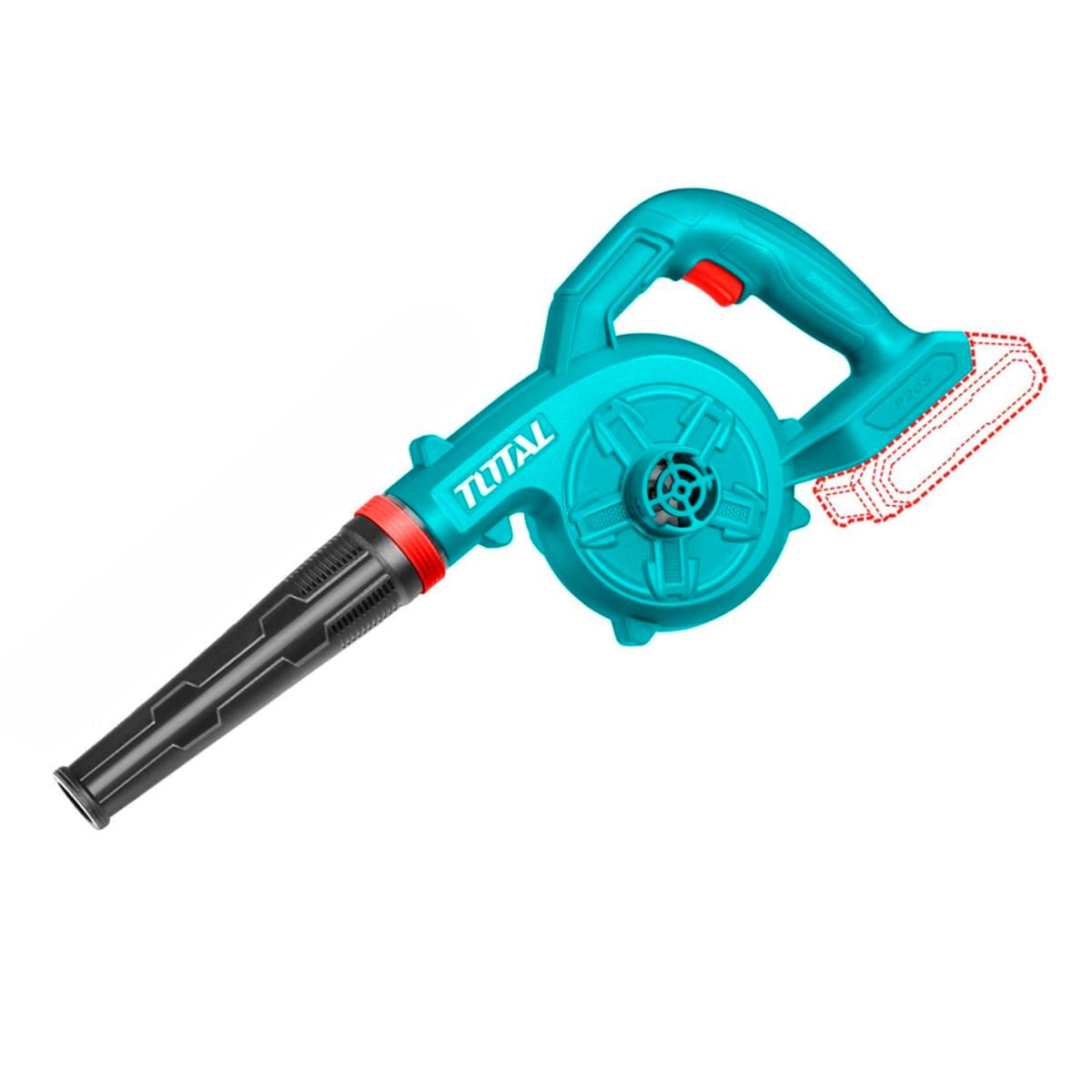 TOTAL TOOLS - Sopladora 20V TABLI20028 + Aspiradora 20V TVLI201261 Total