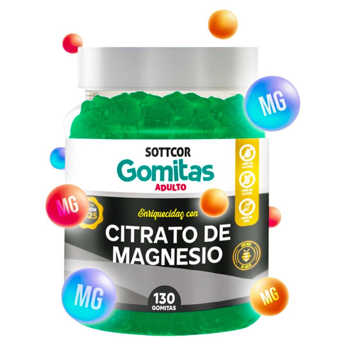 GENERICO - GOMITA MAGNESIO SOTTCOR 130 UND