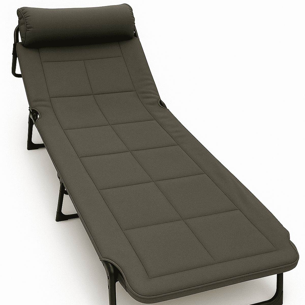 GENERICO - Cama Plegable + reclinable 4 niveles ajustables