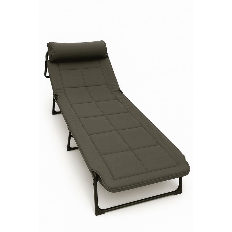 GENERICO - Cama Plegable + reclinable 4 niveles ajustables