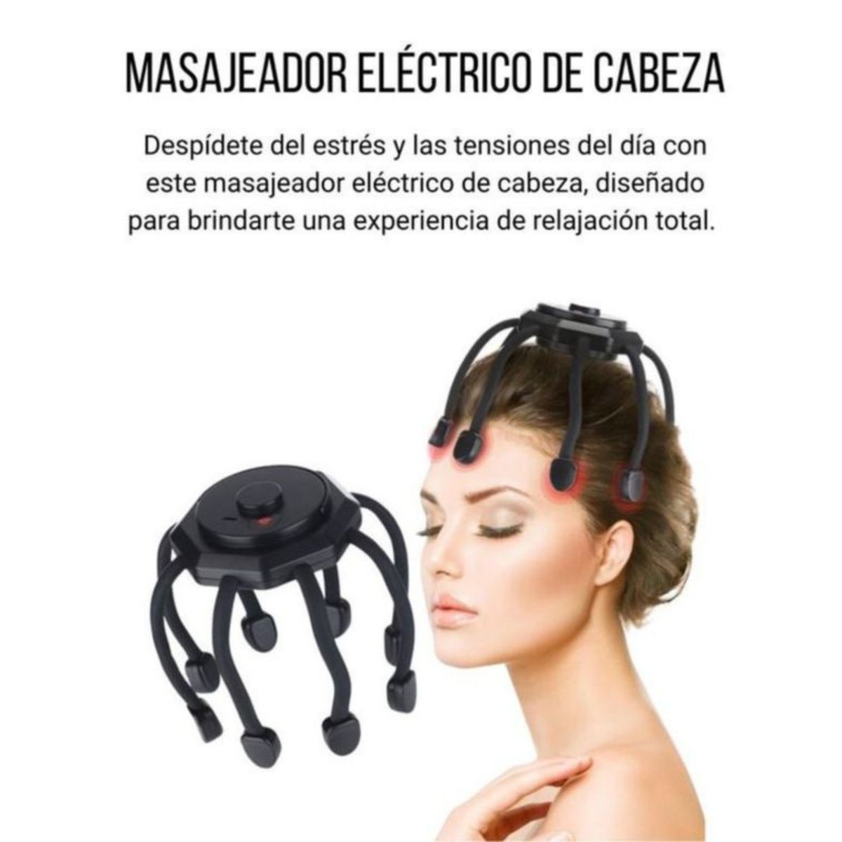 OEM - Masajeador Electrico Recargable Para Cabeza
