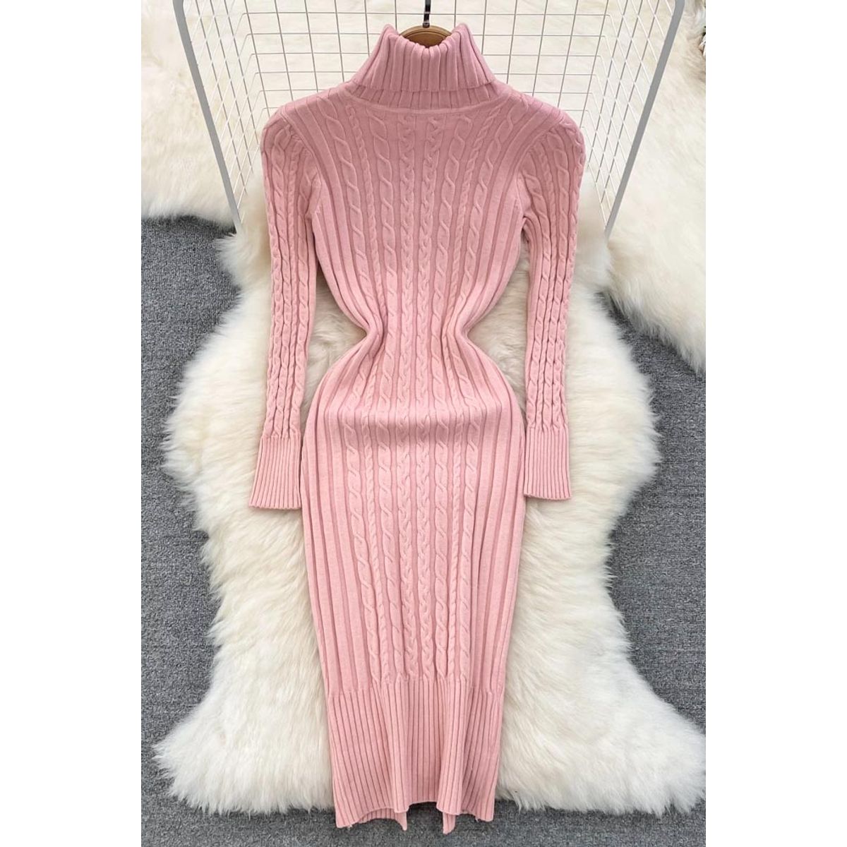 ARMA TU LOOK - VESTIDO NATALIE CUELLO CAFARENA DE CASHMERE ARMA TU LOOK
