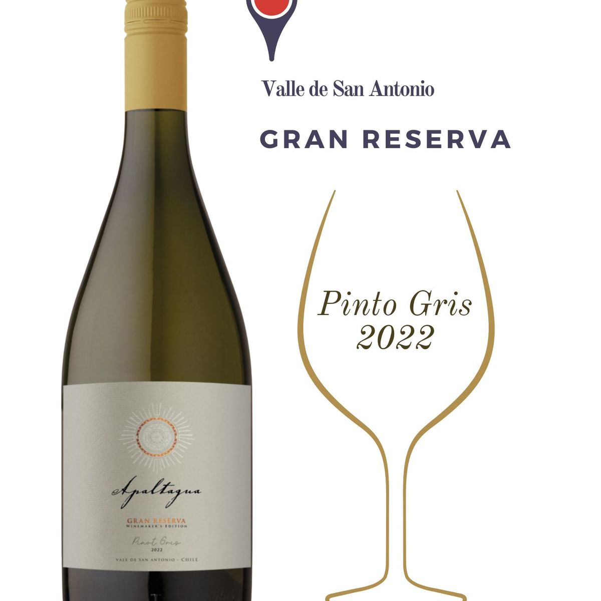 APALTAGUA - Gran Reserva Winemaker´s edition Pinot Gris