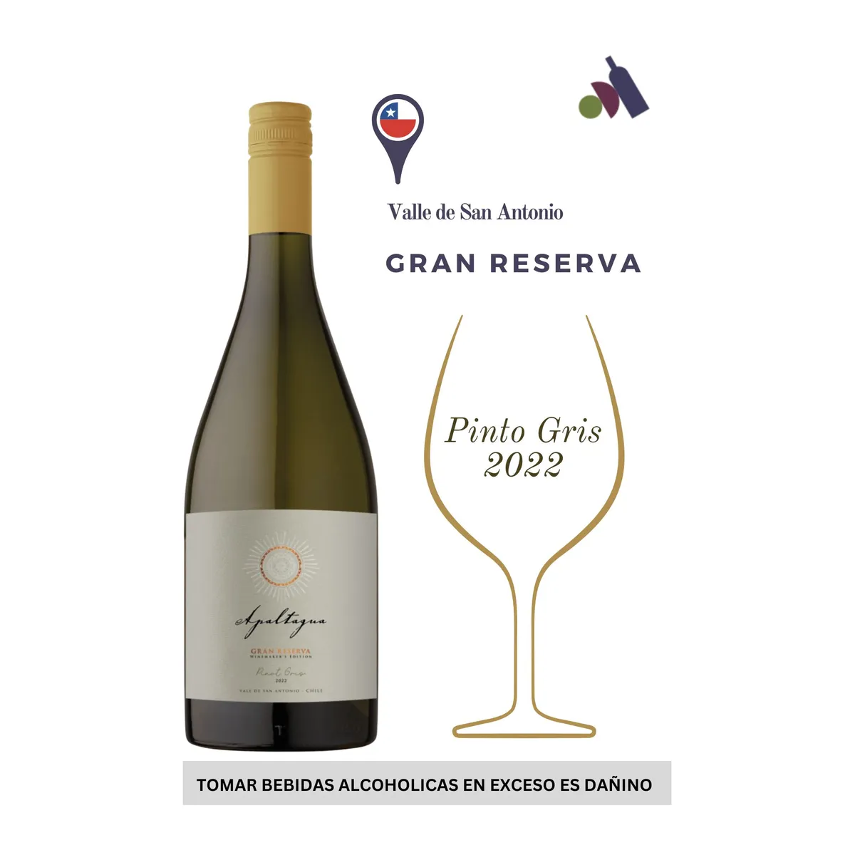 APALTAGUA - Gran Reserva Winemaker´s edition Pinot Gris