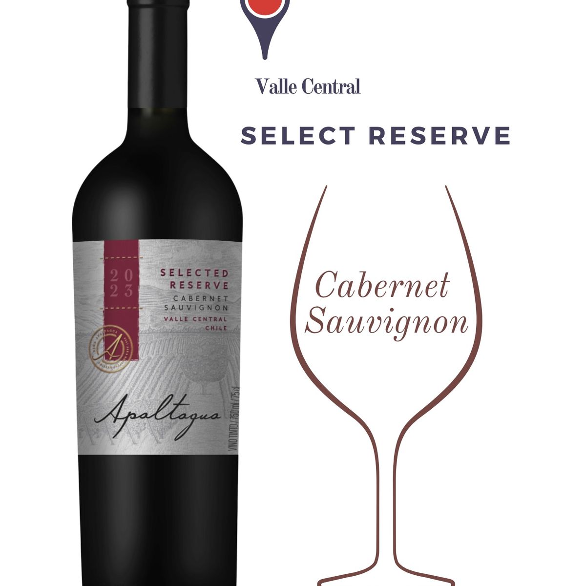 APALTAGUA - selected reserve Cabernet Sauvignon