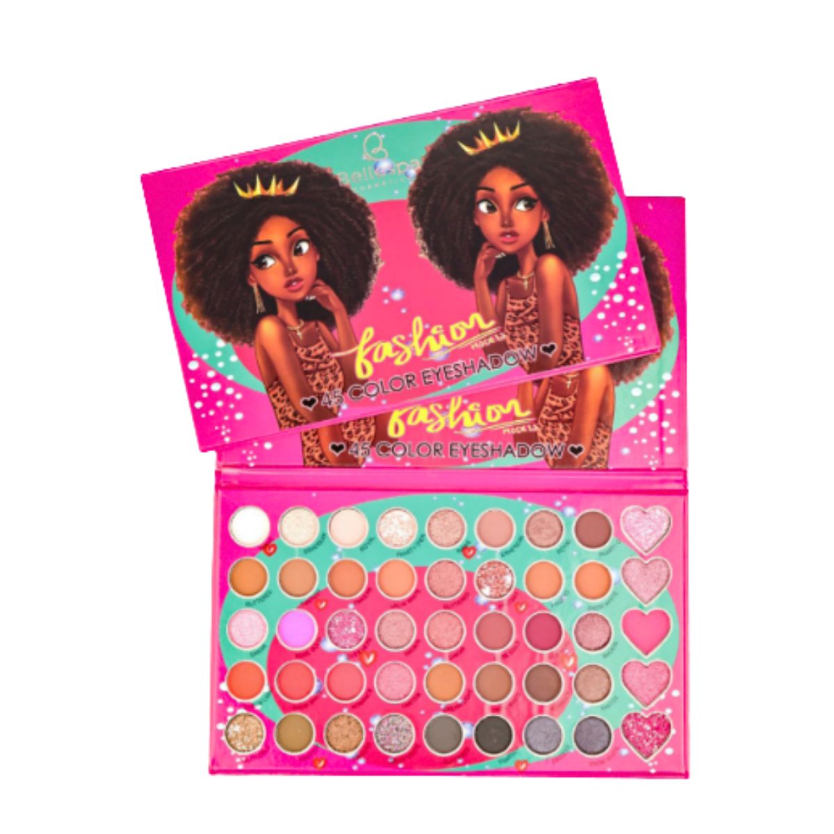 GENERICO - Fashion Palette 45 Color Eyeshadow - Bellespa