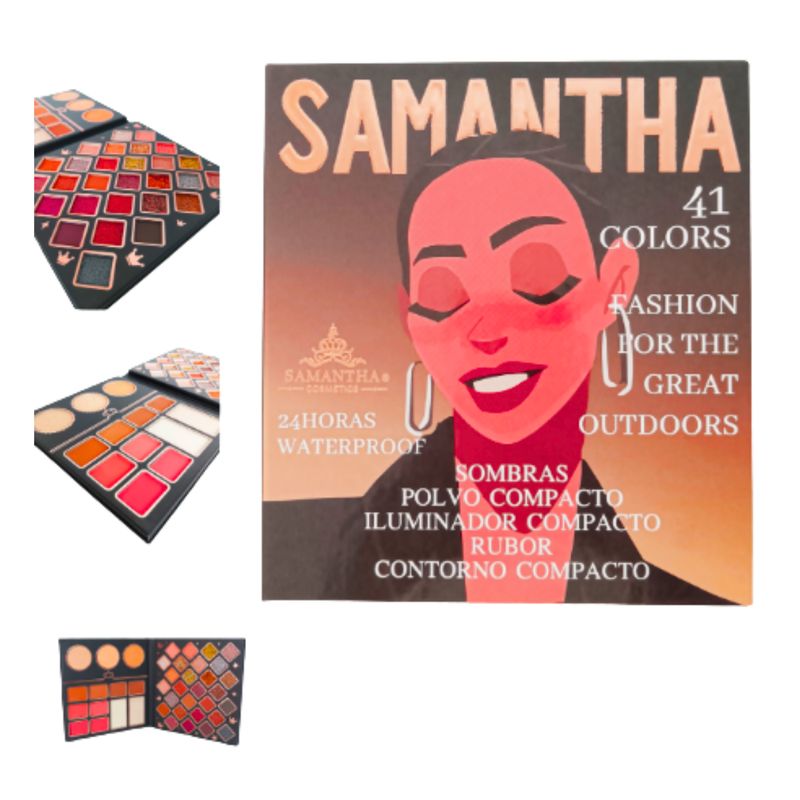 GENERICO - Paleta Fashion For The Great Outdoors 41 Colors - SAMANTHA