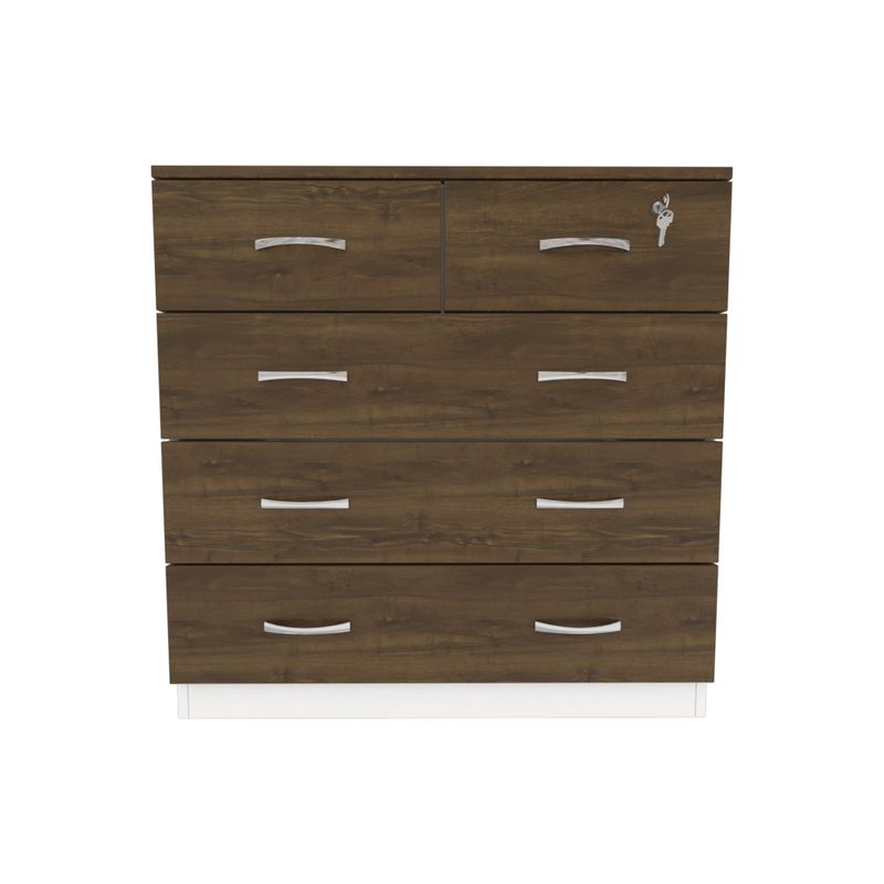 MUEBLES MACRUMO - Cómoda 5 Cajones BRIXTON 100cm