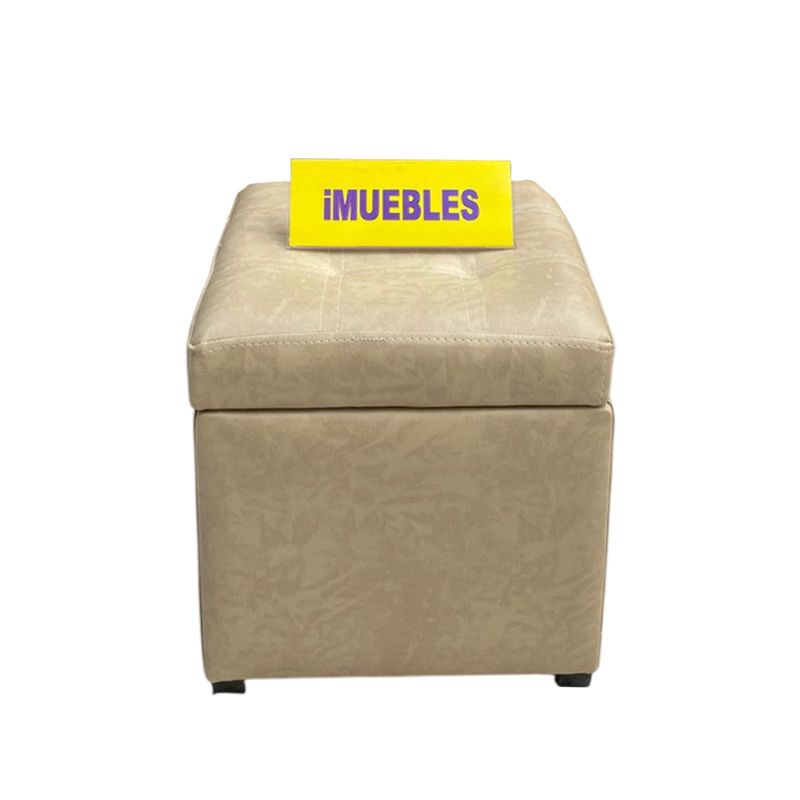 TEMEL - Asiento Modular Puff con Baúl Incorporado para Almacenamiento