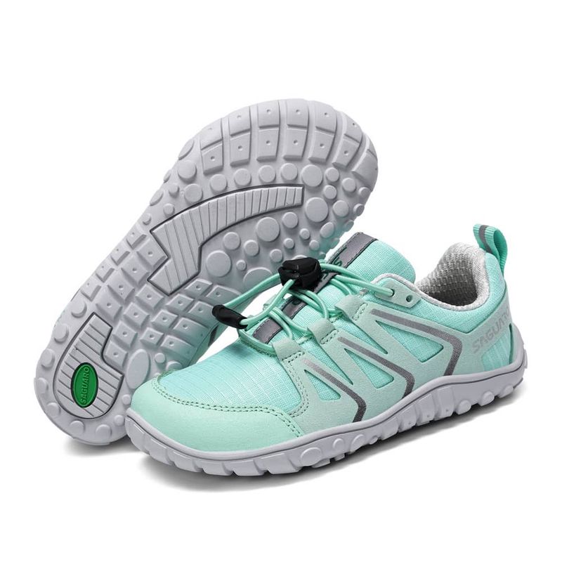 SAGUARO - Saguaro - Zapatillas Barefoot niños Forestep I - Turquesa