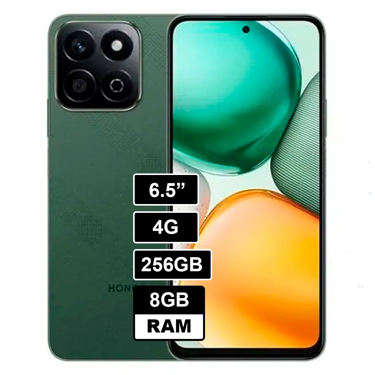 HONOR - Celular Libre Honor X7c 8GB RAM - 256GB VERDE FORESTA