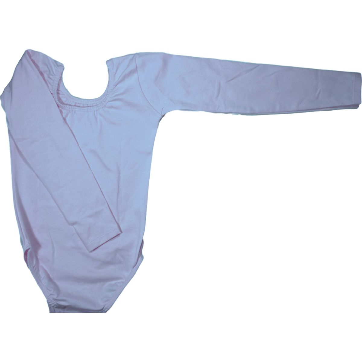 NACIONAL - Body Leotard Algodón Manga Larga para Ballet y Danza - Lila