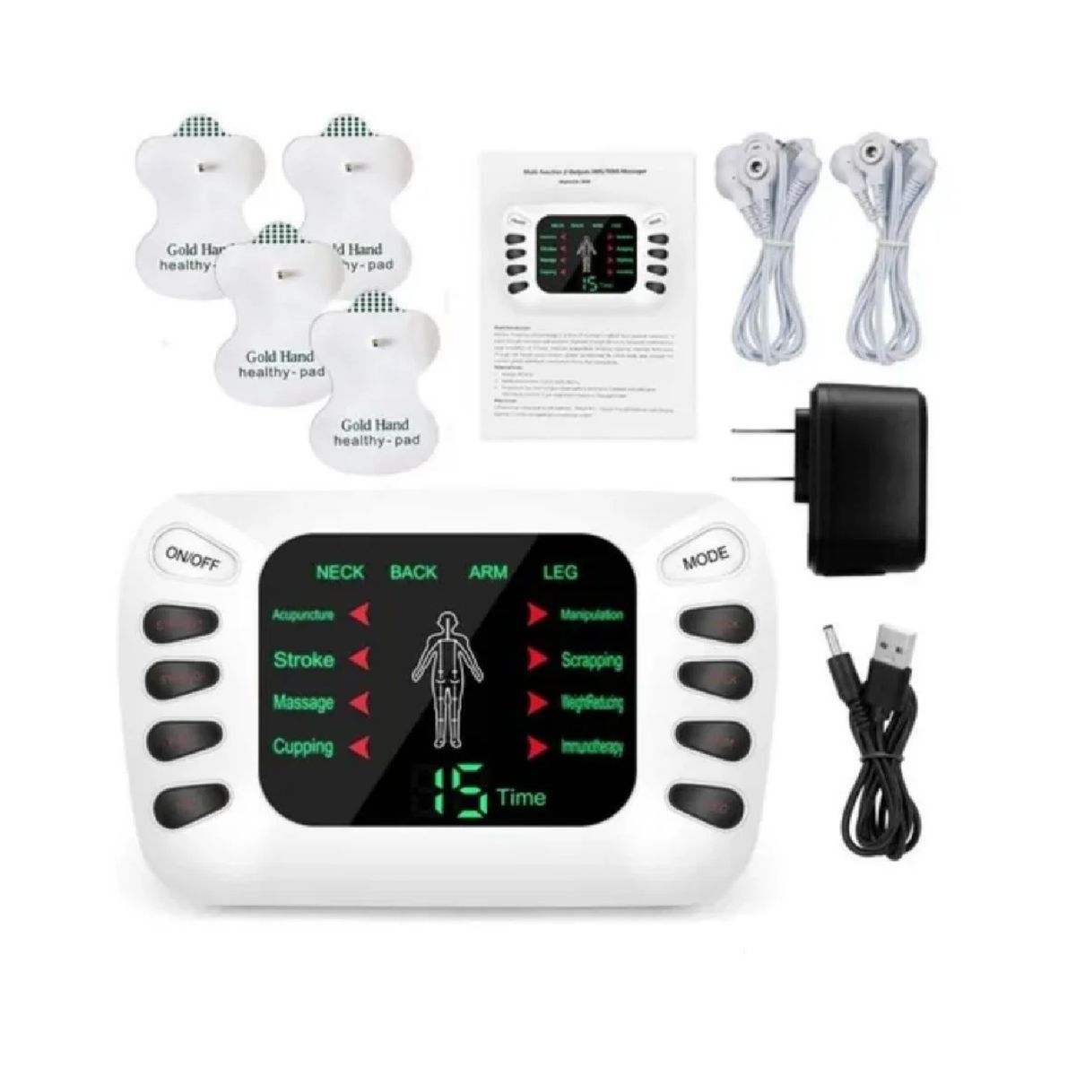 OTTOWARE - Masajeador Terapéutico Digital Multifuncional