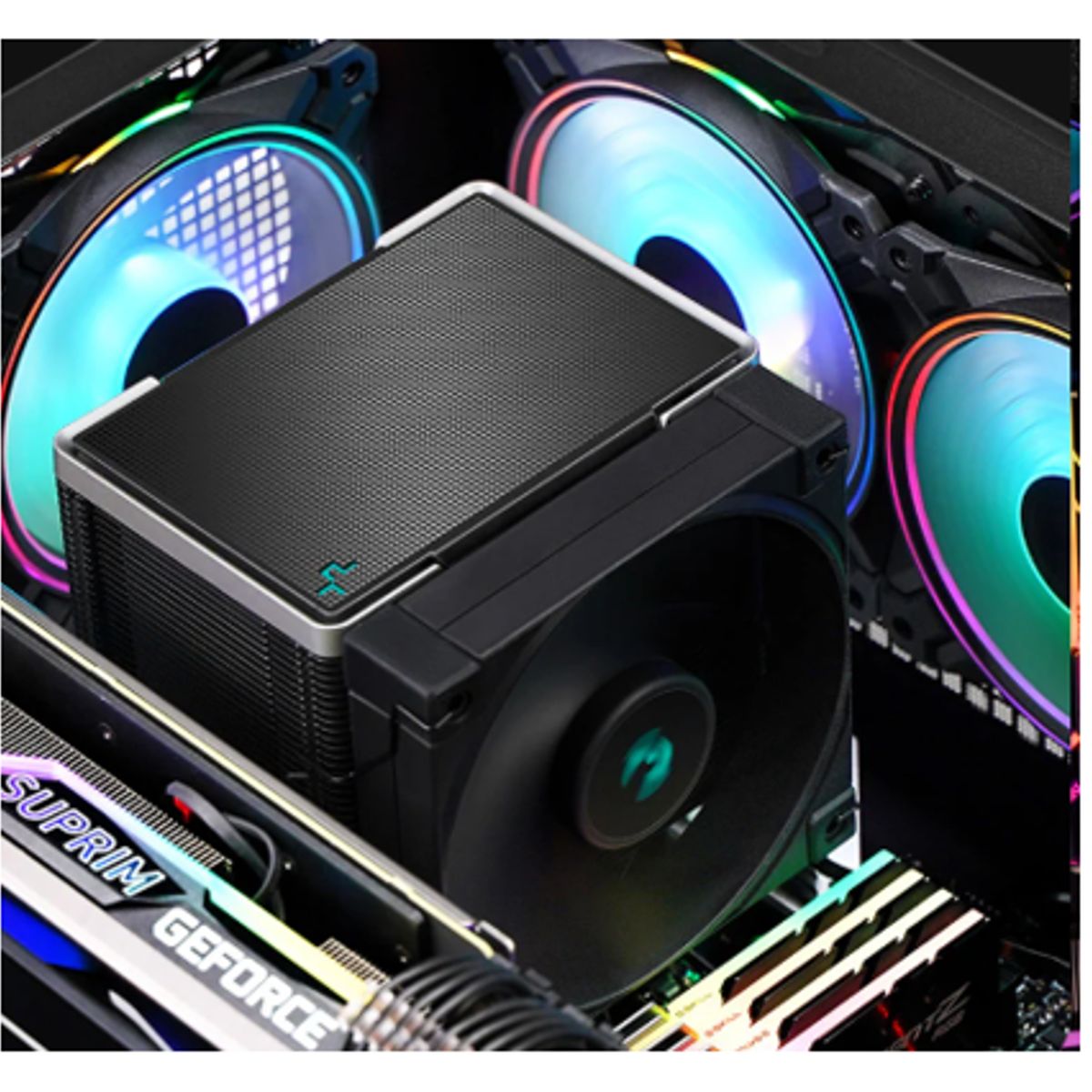 DEEPCOOL - Disipador Por Aire AK500 ZERO DARK 12 cm. 240 W. DeepCool