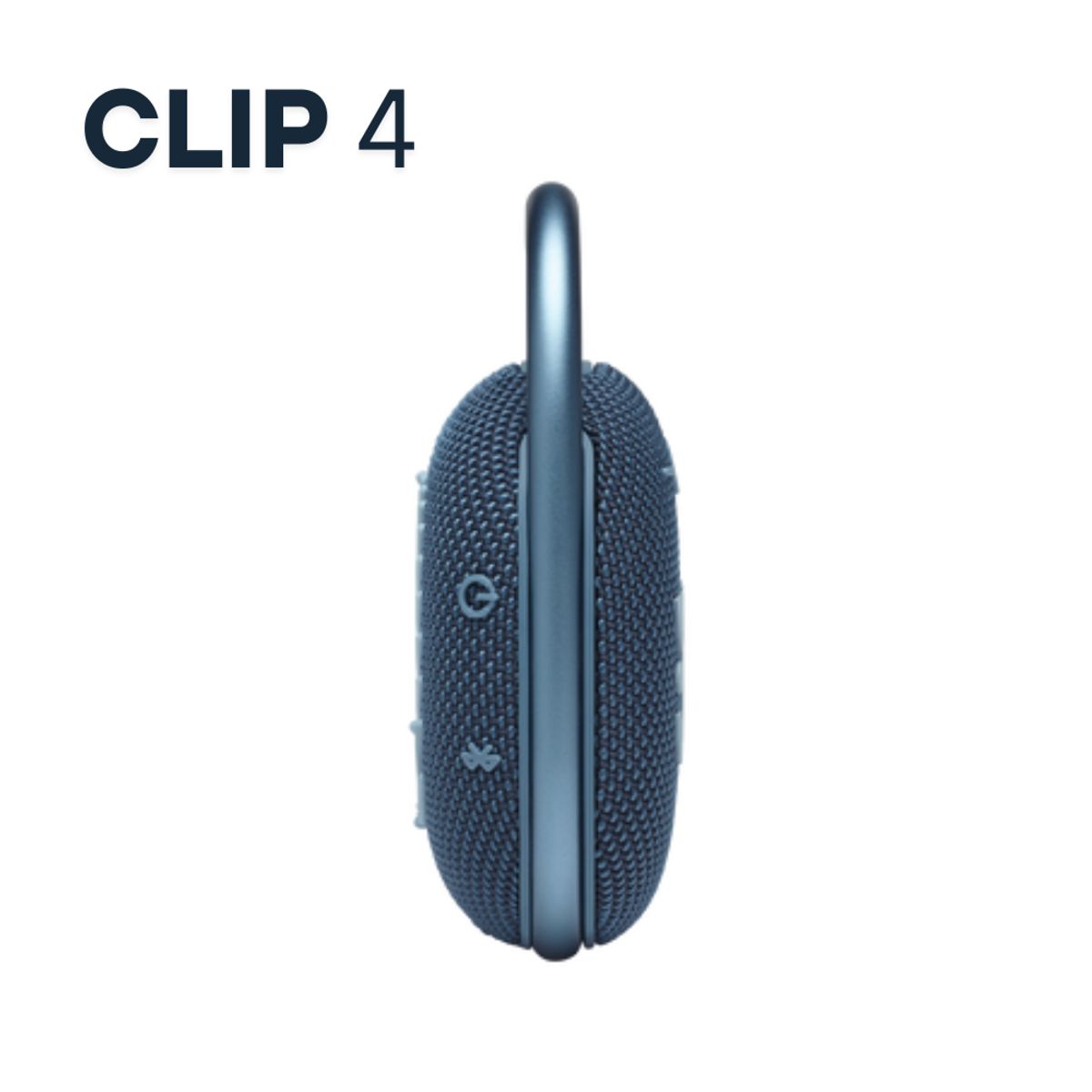 JBL - Parlante JBL Clip 4 de 5W Hasta 10 horas y resistencia IP67 - Azul