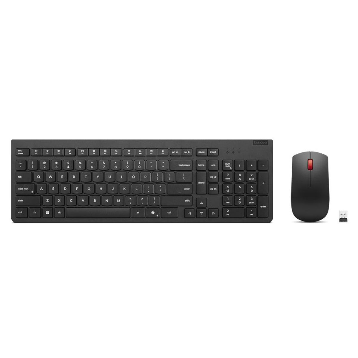 LENOVO - Teclado y Mouse  Lenovo Essential Gen 2 inalámbrico negro