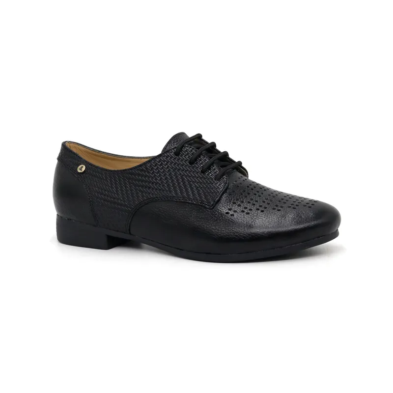 PAR&SS - Zapatos Oxford De Cuero Mujer KA24-INA