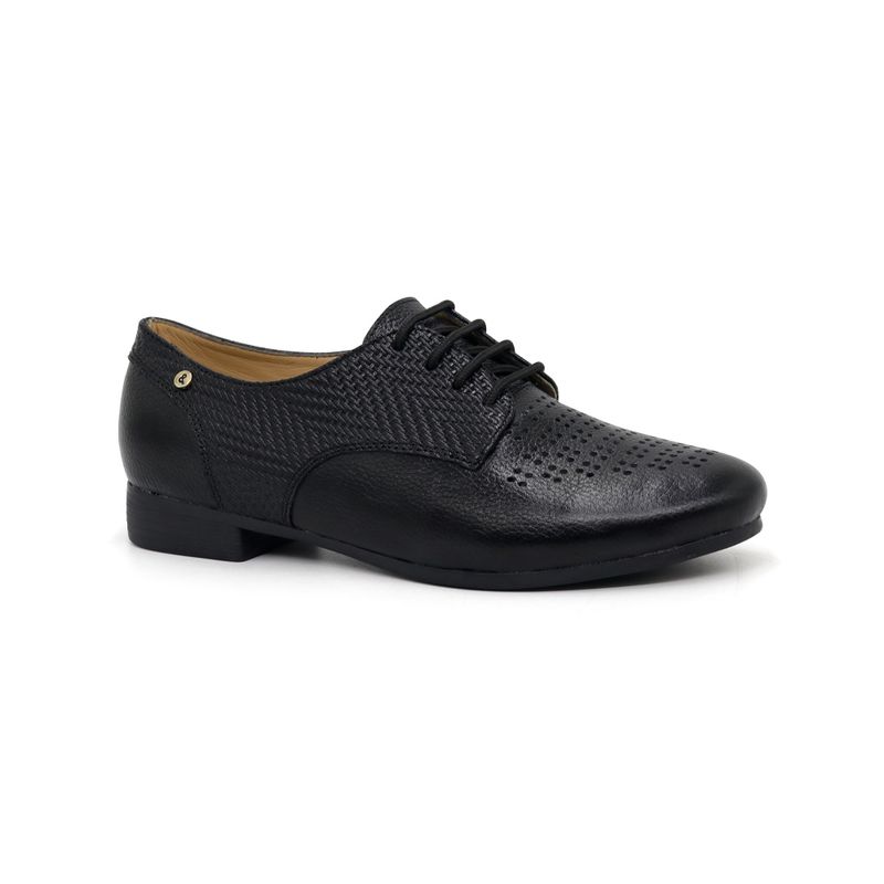 PAR&SS - Zapatos Oxford De Cuero Mujer KA24-INA