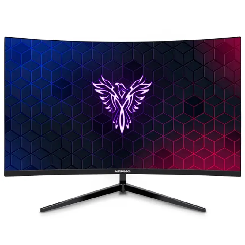 MICRONICS - Monitor Gamer micronics  brickell MIC-DG24FC-100 FHD PANEL CURVO VA 24