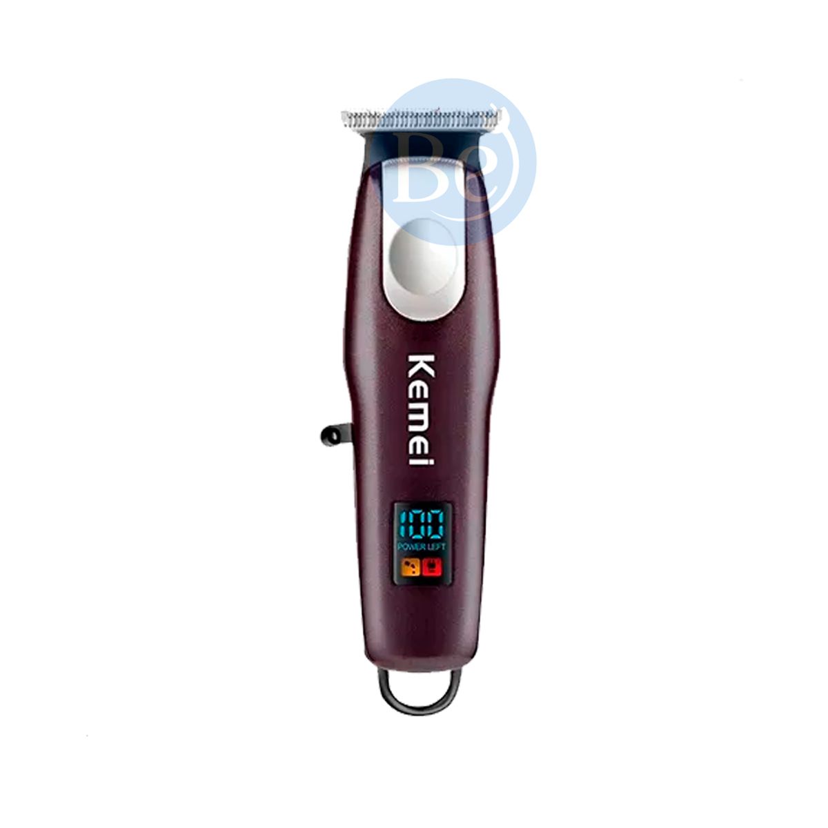 KEMEI - Combo Kemei KM-8526 Digital Cortadora y Trimmer Inalámbrica Color Violeta