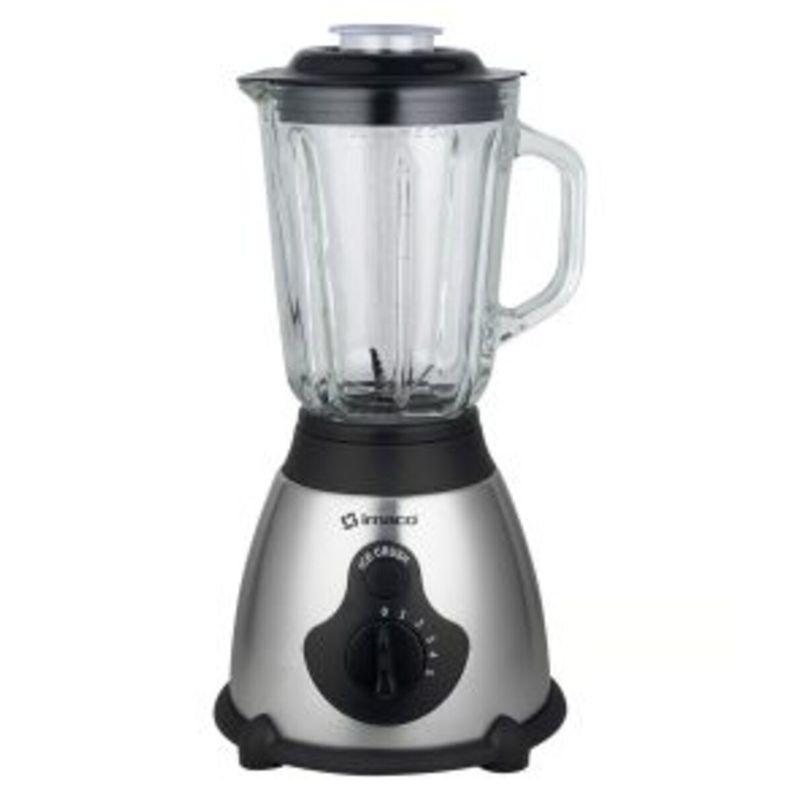IMACO - Licuadora 450W Acero Inoxidable Negra BLS5-09N