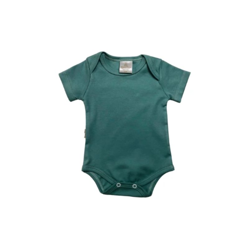WAWA PIMA - BODY VERDE JADE MC 100%  ALGODÓN PIMA