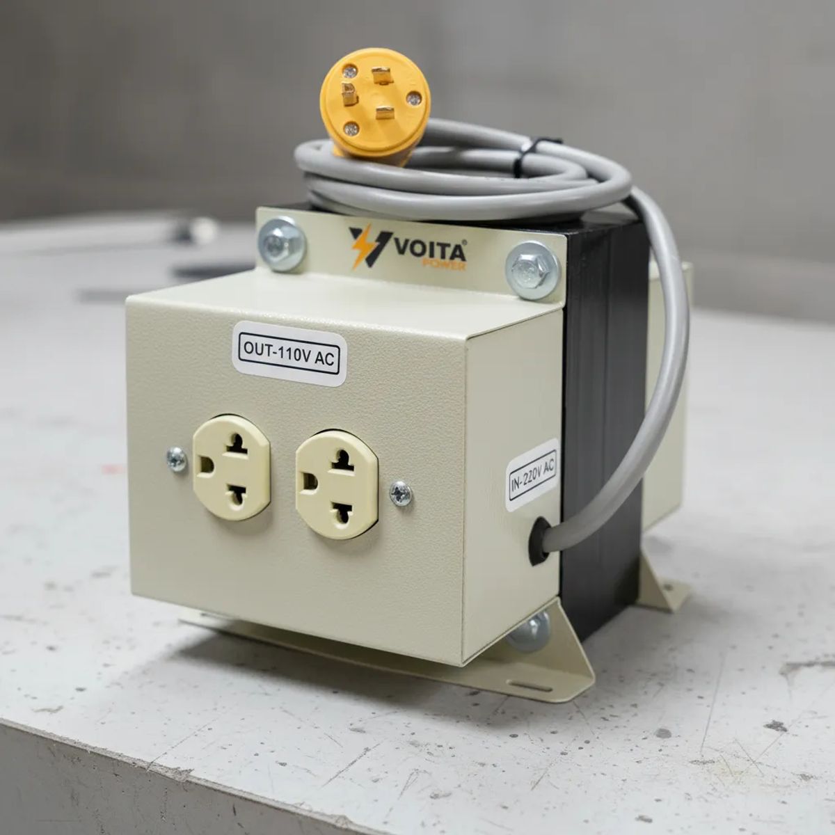VOITA POWER - Autotransformador de 1000W 220v a 110v