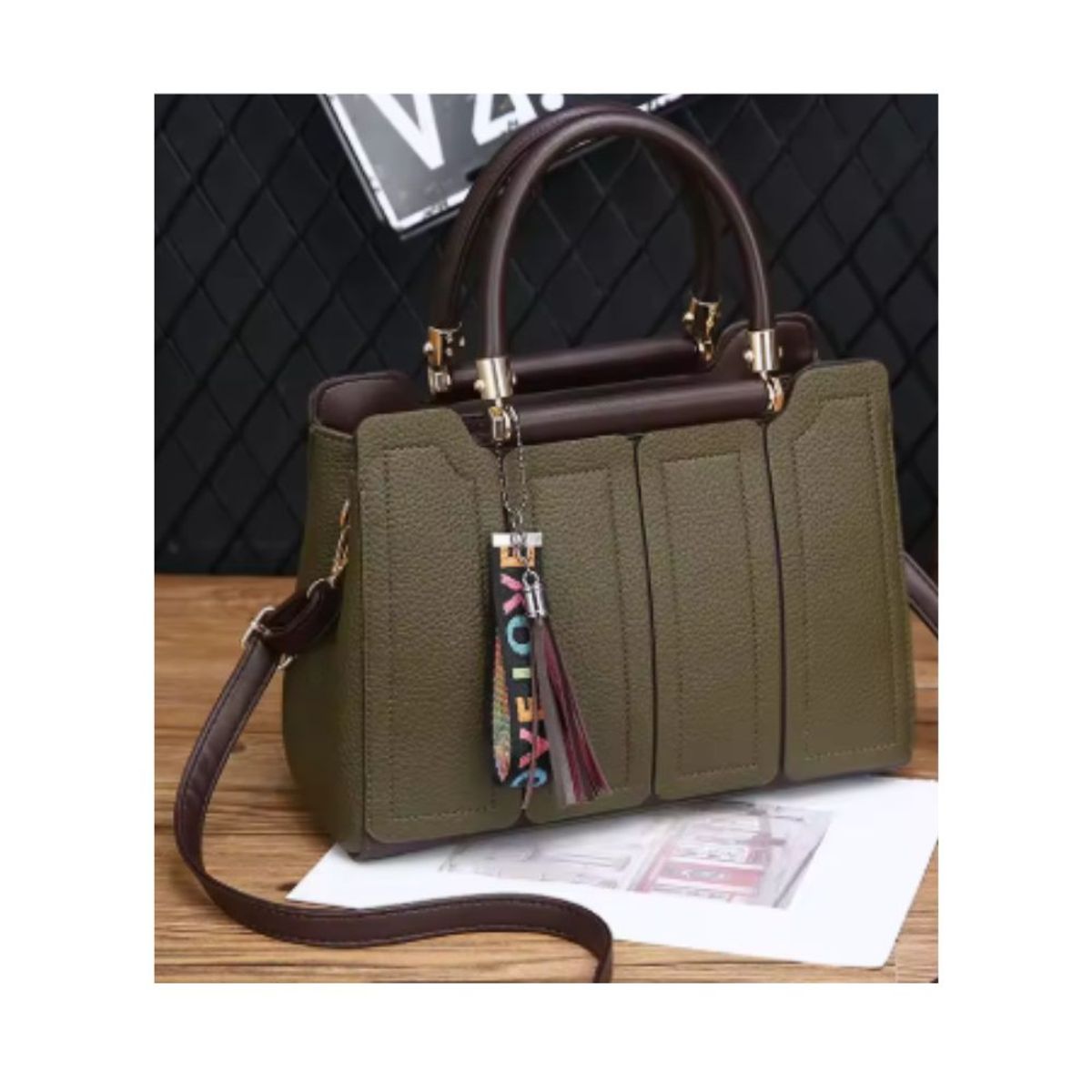 GENERICO - Cartera Mediana Casual  Dama