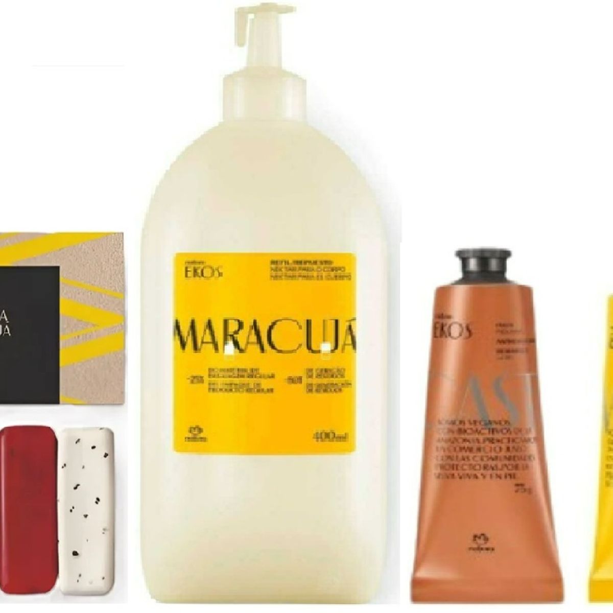 NATURA - Kit ekos hidratante jabones y cremas de mano Natura