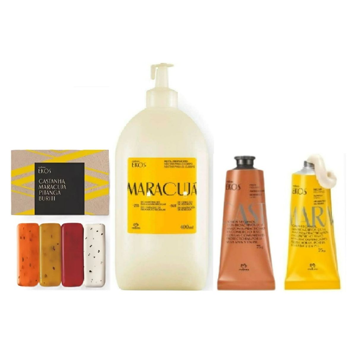 NATURA - Kit ekos hidratante jabones y cremas de mano Natura