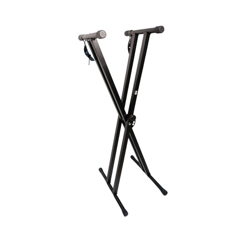 GENERICO - SOPORTE DE TECLADO DE DOBLE REFUERZO BARRT Q-2XC-1