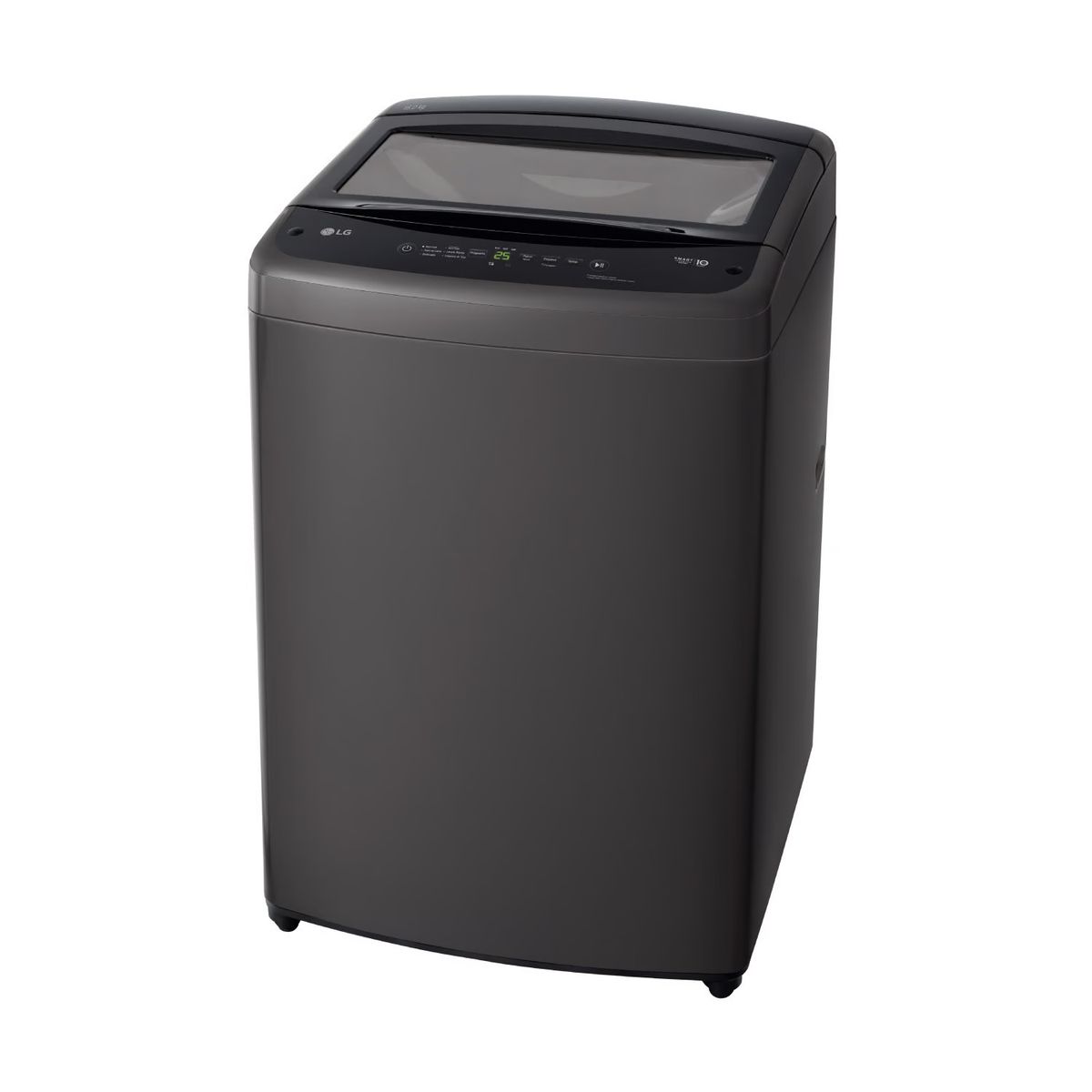 LG - Lavadora LG 16 Kg TurboDrum Carga Superior WT16BVTB Negro