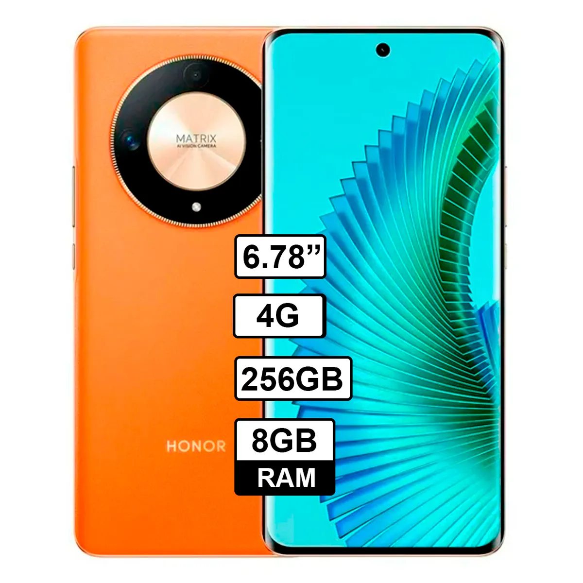 HONOR - Celular HONOR MAGIC 6 LITE 4G - 8GB RAM - 256GB Color Naranja