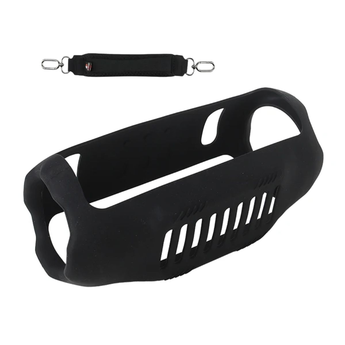 GENERICO - Funda Protector de silicona + correa de mano PARA JBL Xtreme 4 Negro