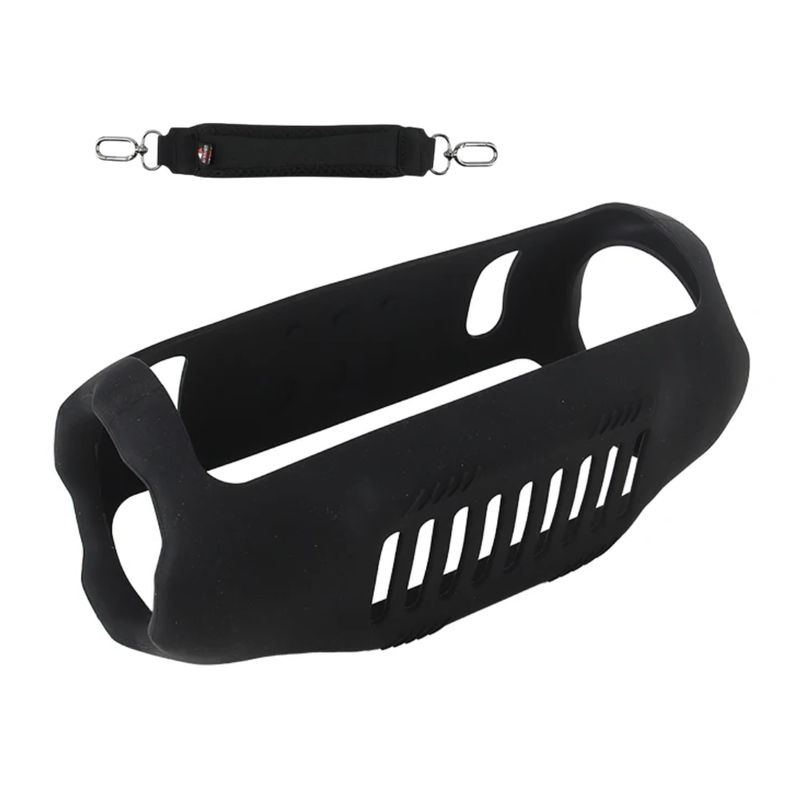 GENERICO - Funda Protector de silicona + correa de mano PARA JBL Xtreme 4 Negro