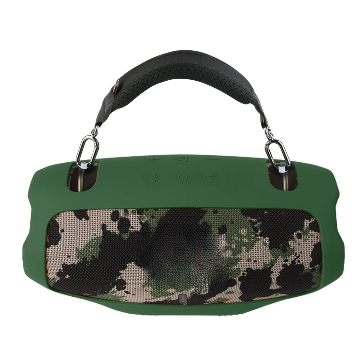 GENERICO - Funda Protector de silicona + correa de mano PARA JBL Xtreme 4 Verde