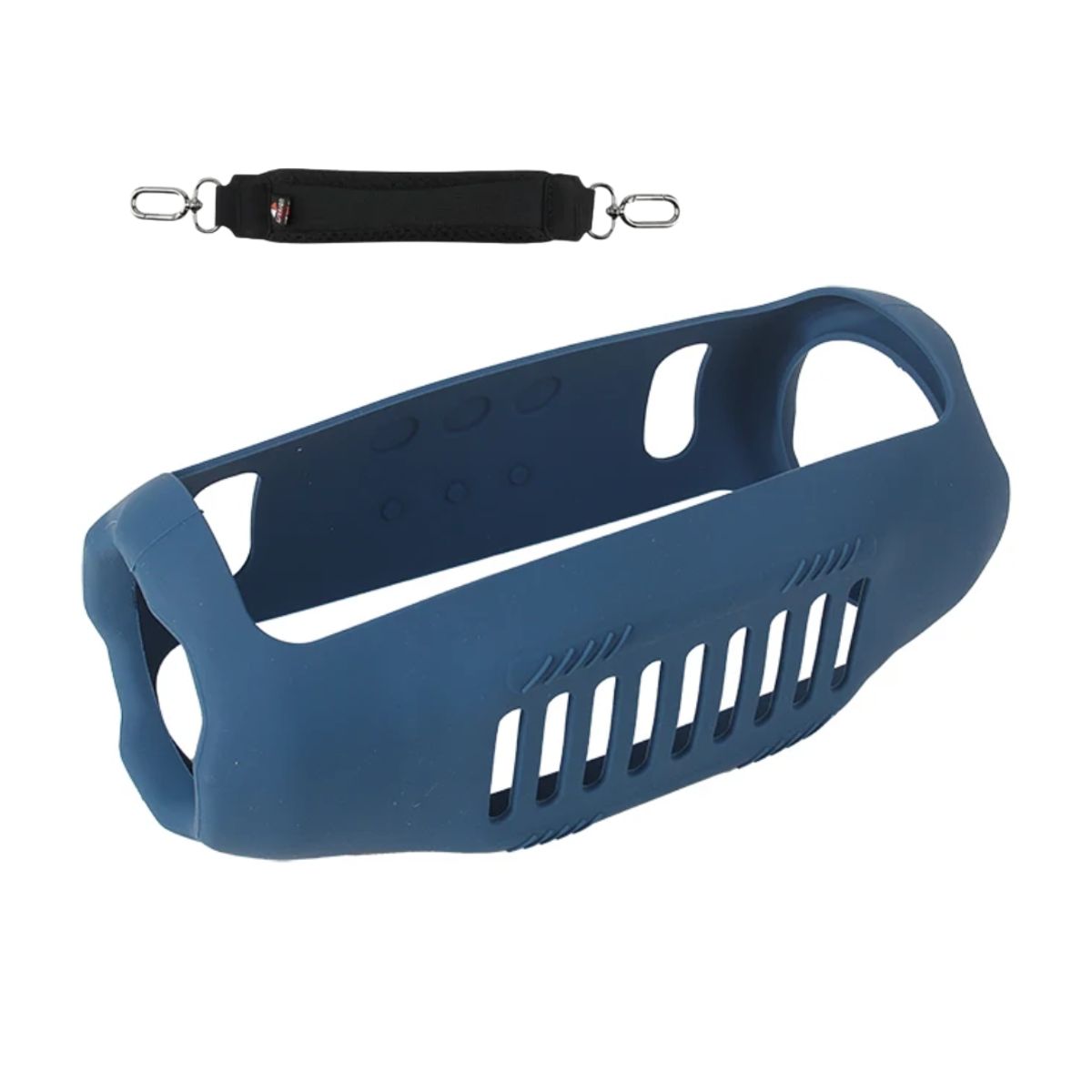 GENERICO - Funda Protector de silicona + correa de mano PARA JBL Xtreme 4 Azul