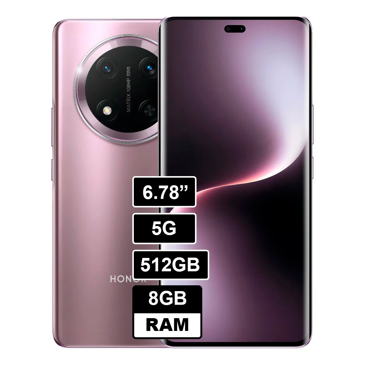 HONOR - Celular HONOR MAGIC 7 LITE 5G - 8GB RAM - 512GB Color Morado