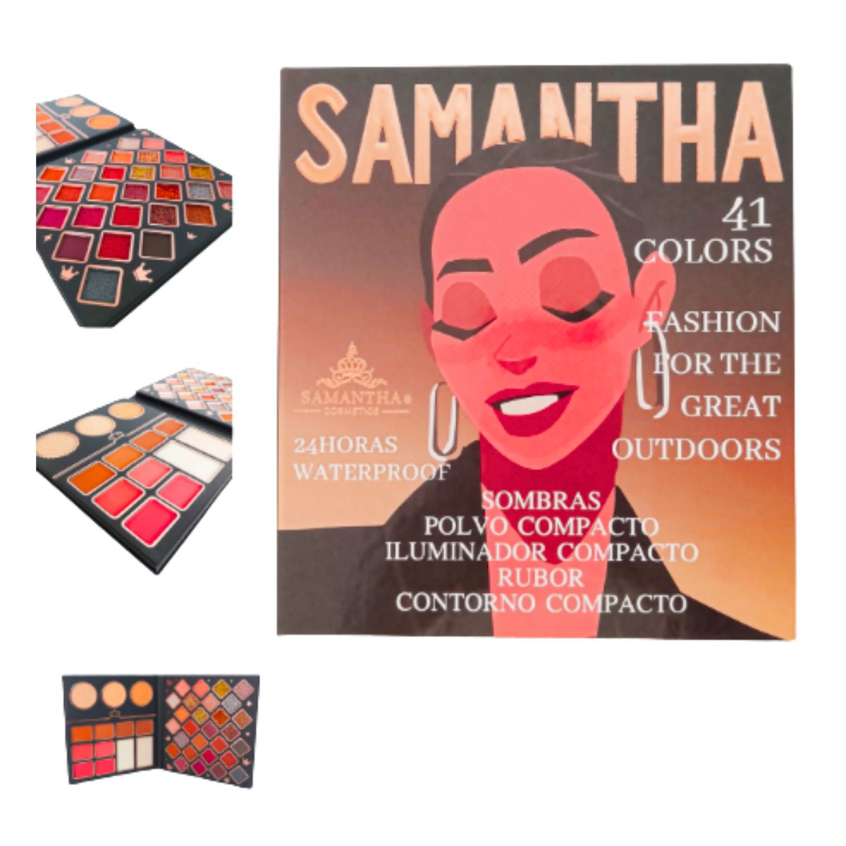 GENERICO - Paleta Fashion For The Great Outdoors 41 Colors - SAMANTHA