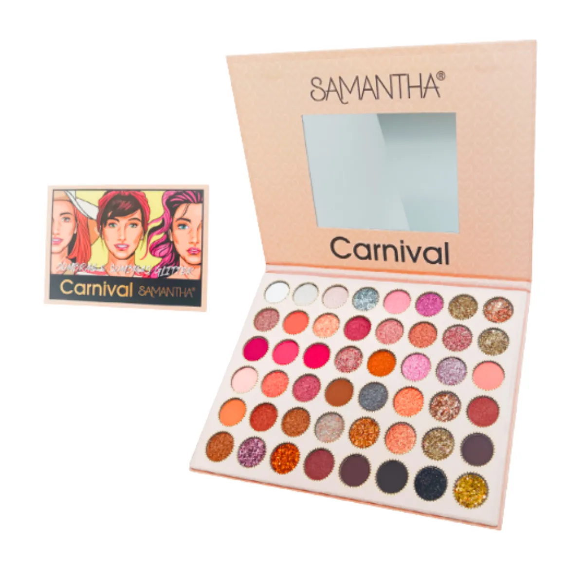 GENERICO - Paleta de Sombras Carnival - SAMANTHA