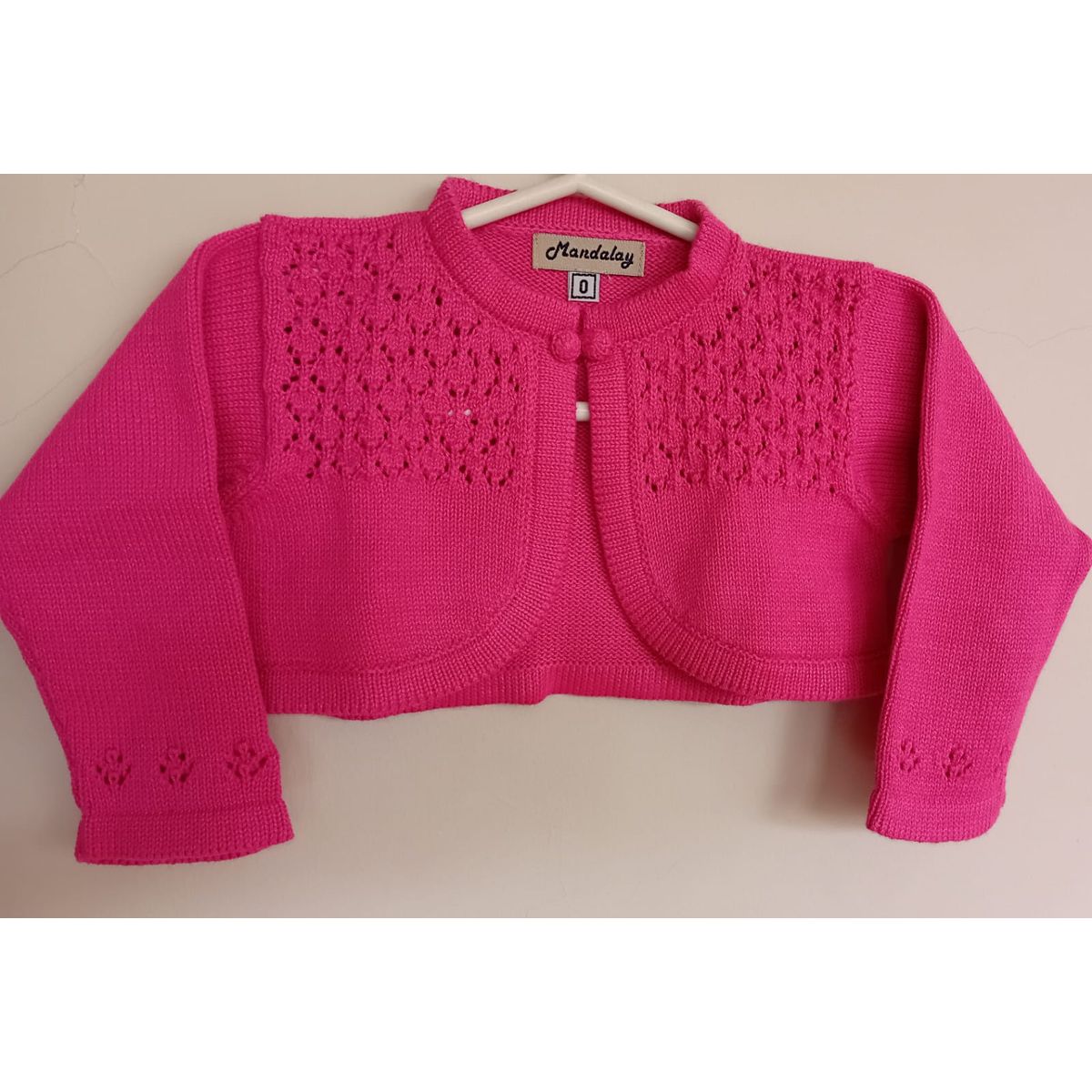 GENERICO - BOLERO NIÑA CHAQUETA CORTA RED