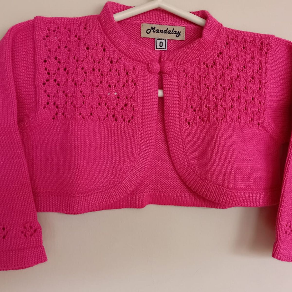 GENERICO - BOLERO NIÑA CHAQUETA CORTA RED