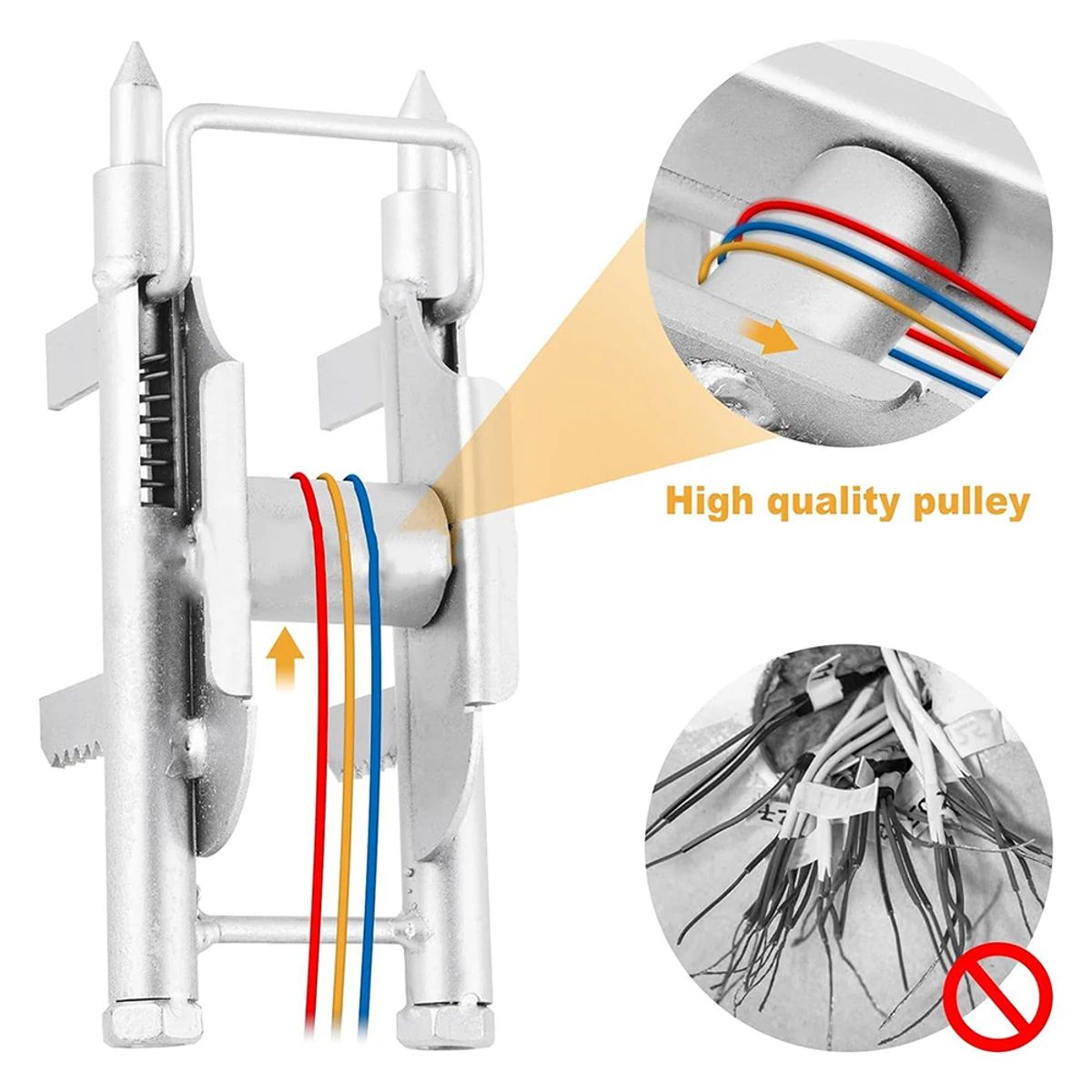 GENERICO - PASACABLES DE METAL PARA CABLES ELECTRICO