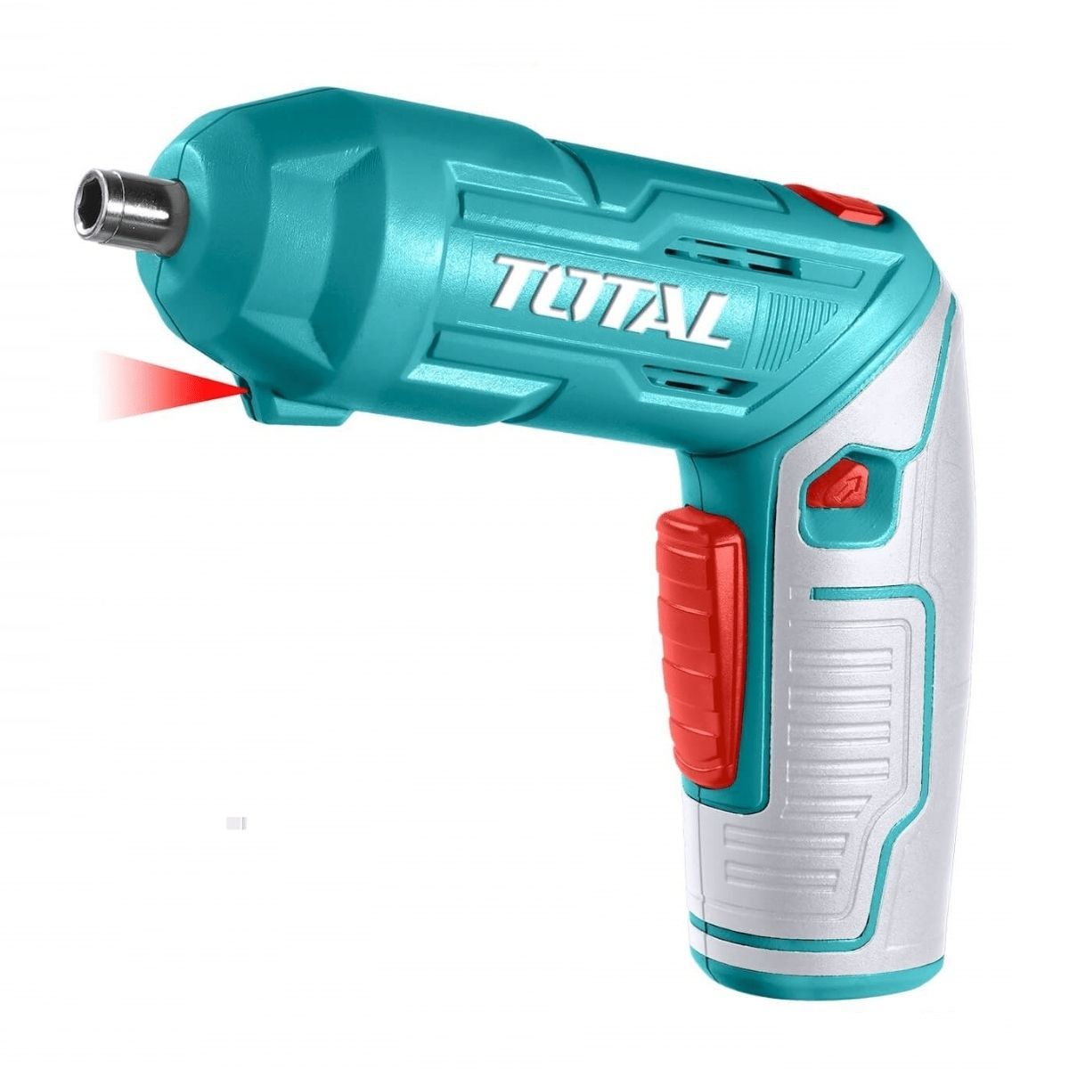 TOTAL TOOLS - Atornillador 4V + Estuche + 18 pz Taladro TSDLI0442 Total