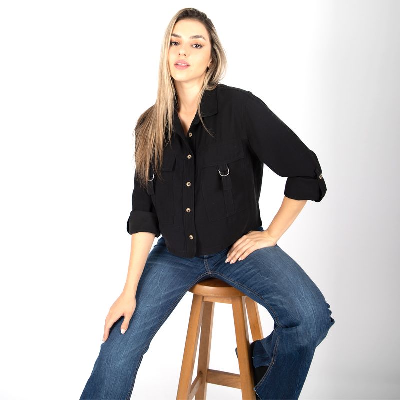 JAROLA - Blusa Crop Mujer Jarola Coco