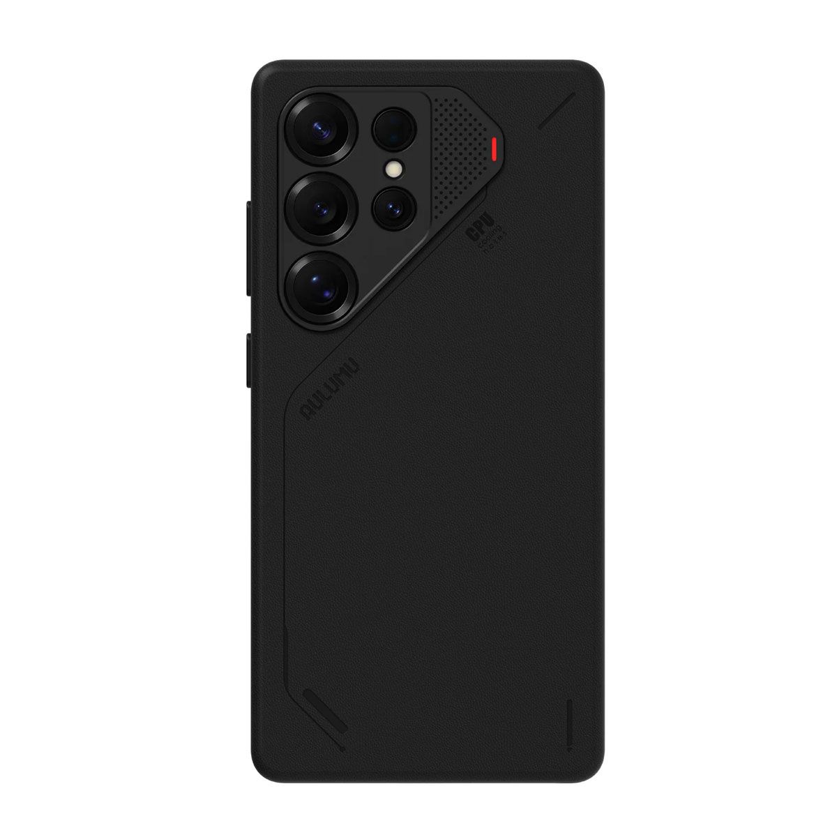 AULUMU - Case Cuero Magsafe Enfriador Aulumu Galaxy S25 Ultra Negro