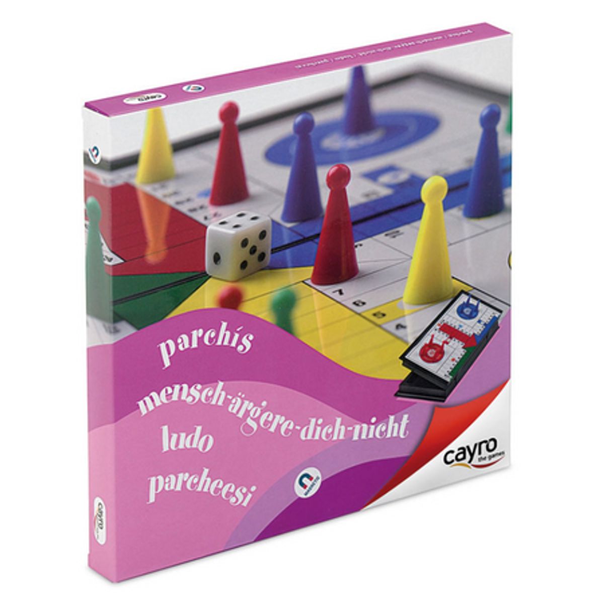 CAYRO - Juego Ludo parchís magnético